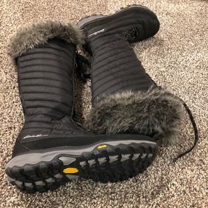 Eddie Bauer tall micro thermal vibram sole